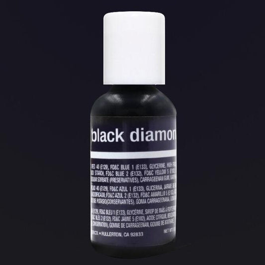 Chefmaster Black Diamond .70oz Liqua Gel Food Color