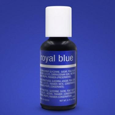Chefmaster Royal Blue .70oz Liqua Gel Food Color