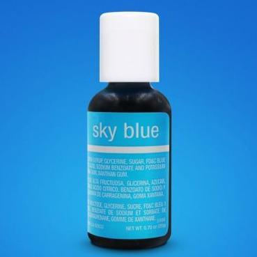 Chefmaster Sky Blue .70oz Liqua Gel Food Color