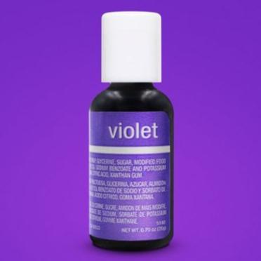Chefmaster Violet .70oz Liqua Gel Food Color
