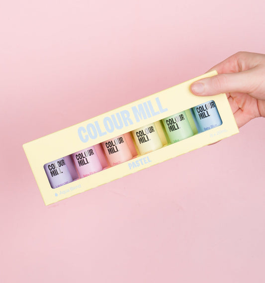 Colour Mill Aqua Blend Food Colors Pastel Set