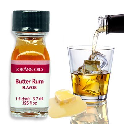 Lorann Butter Rum Flavor Dram 0190