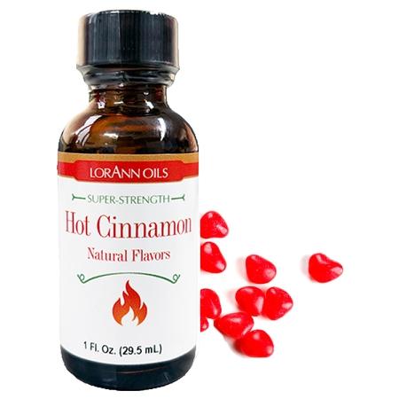 Lorann Hot Cinnamon Natural Flavor 1oz 0332-0500