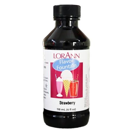 Lorann Strawberry Flavor Fountain 4oz 1792