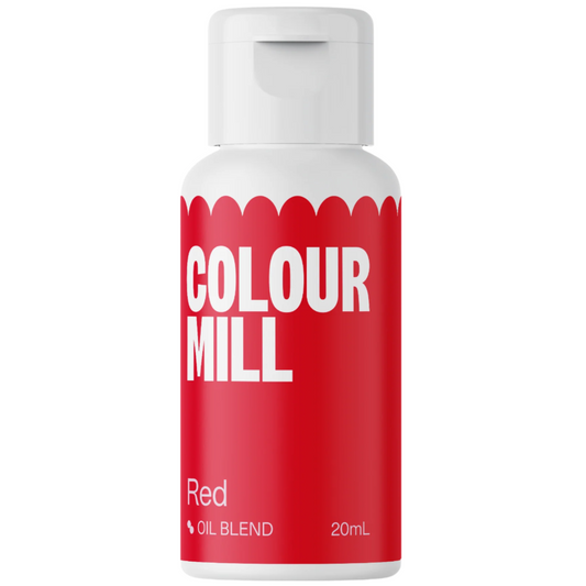 Red Colour Mill Oil Blend Food Color 20ml