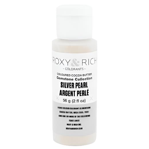 Roxy & Rich Silver Pearl Cocoa Butter 2oz BP2-006