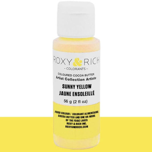 Roxy & Rich Sunny Yellow Cocoa Butter 2oz BC2-001