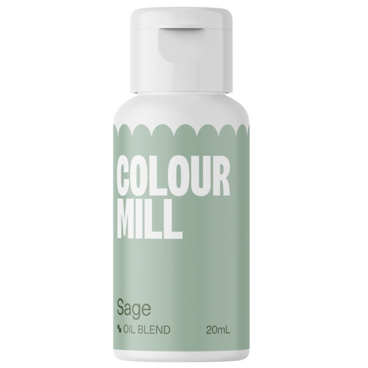 Sage Colour Mill Oil Blend Food Color 20ml