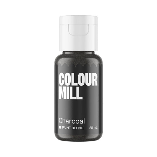 Charcoal Metallic Paint Blend Colour Mill