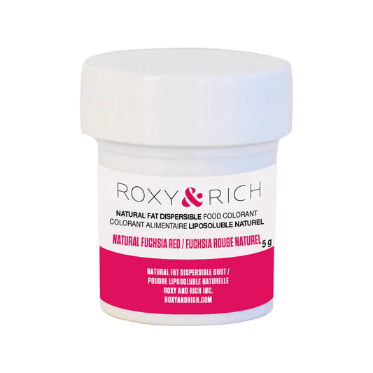 Fuchsia Red Natural Fat Dispersible Powdered Color Roxy & Rich