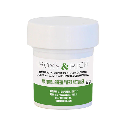Green Natural Fat Dispersible Powdered Color Roxy & Rich